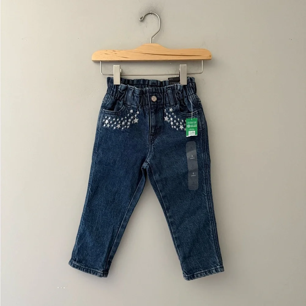 $18 ADD ON Baby Gap Star‎ Jeans Dark Wash New With Tags 2Y Abercrombie Zara